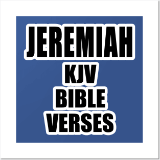 "Jeremiah KJV Bible Verses" Posters and Art